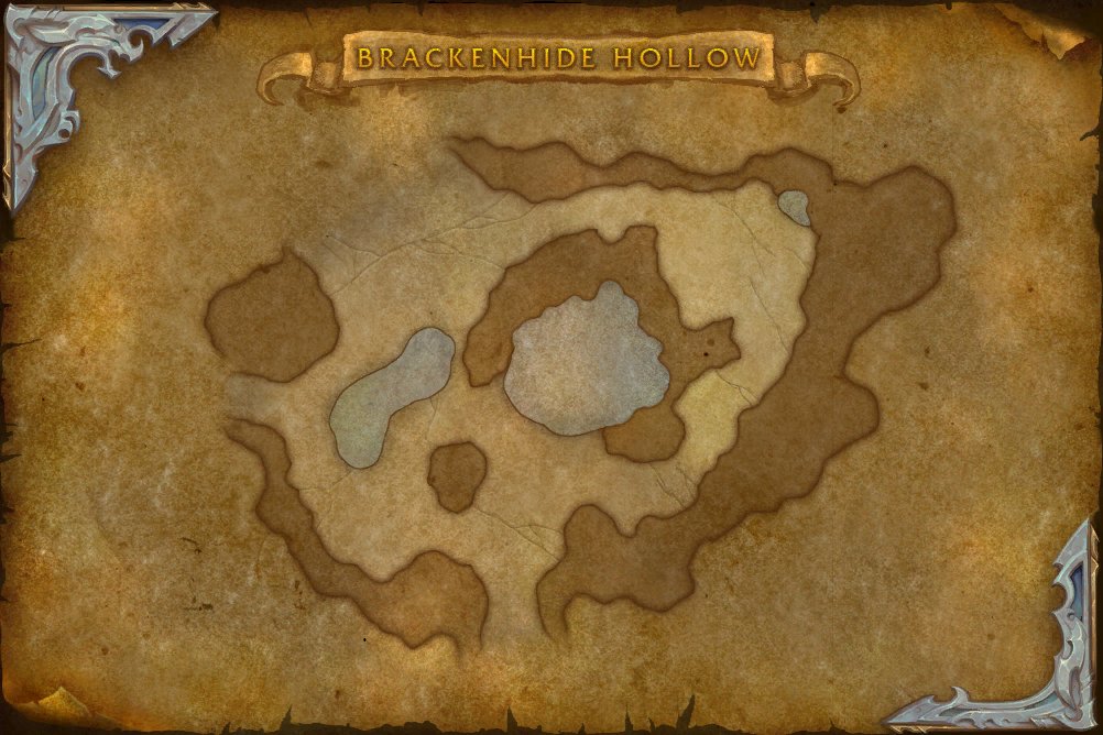 Brackenhide Hollow map