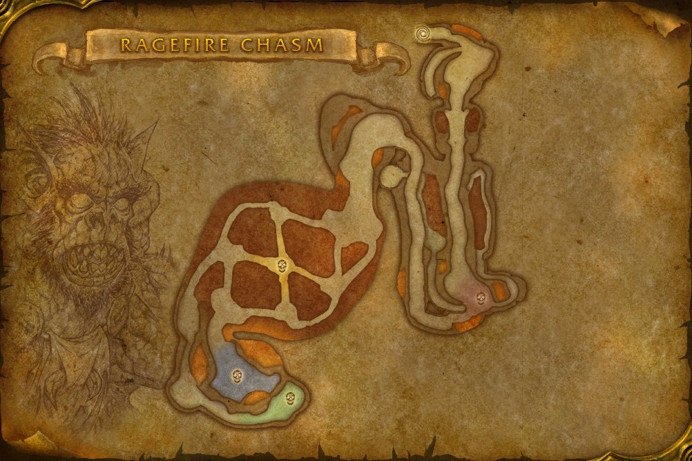 Ragefire Chasm map