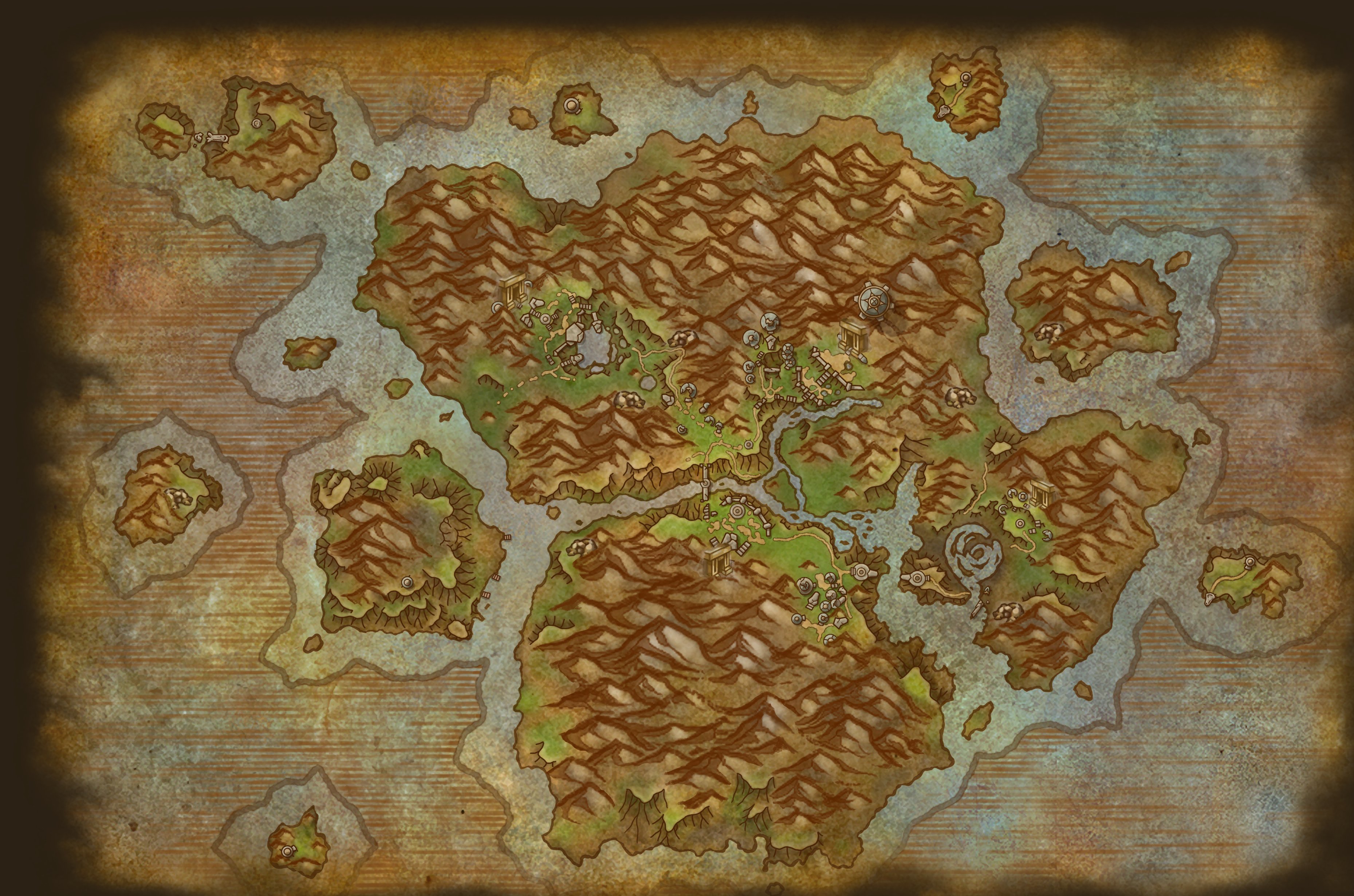 The Forbidden Reach map