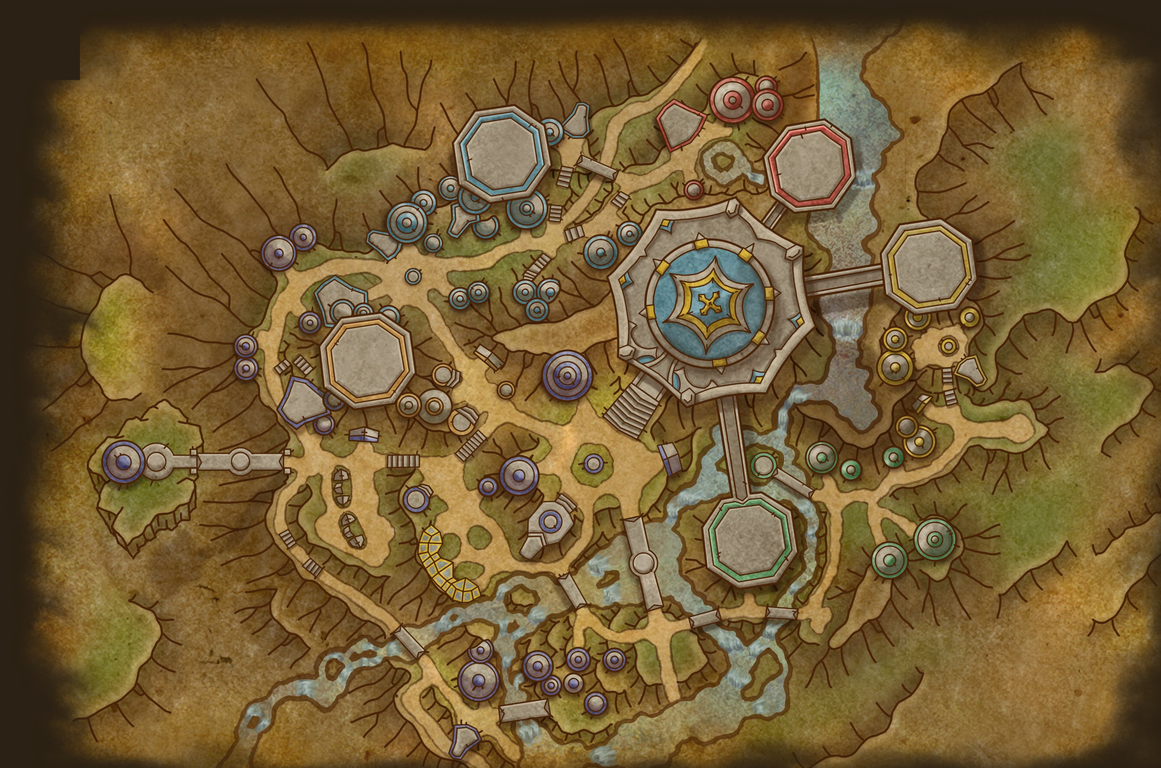 Valdrakken map