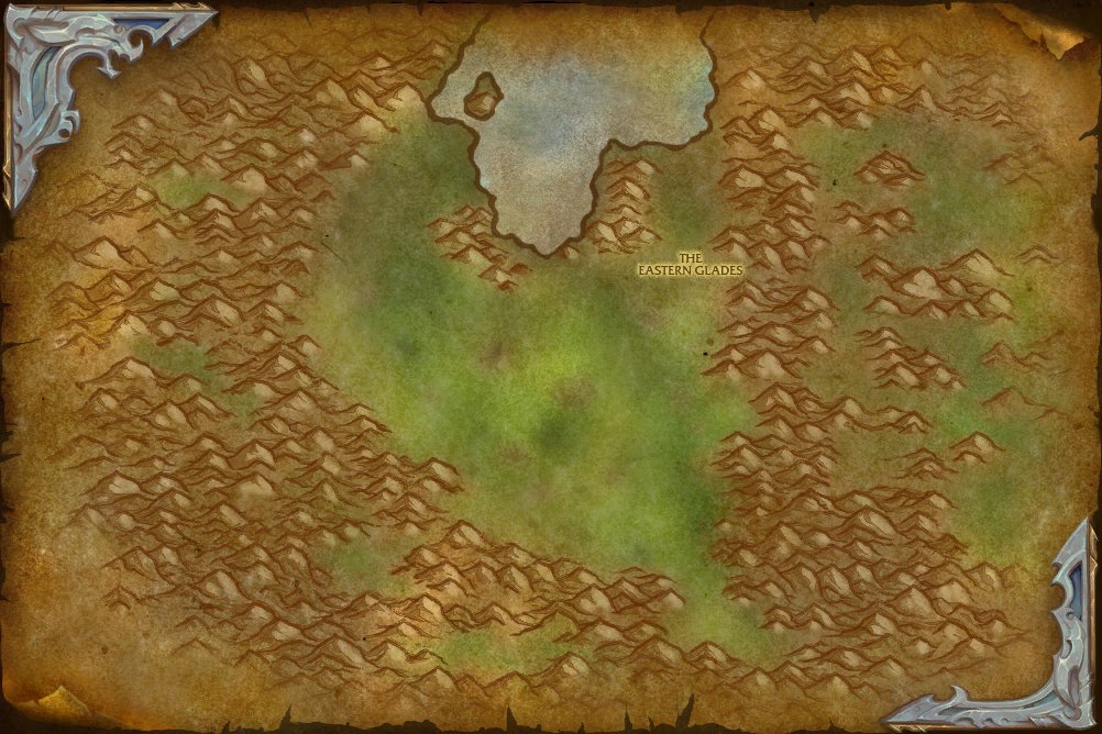 The Eastern Glades map