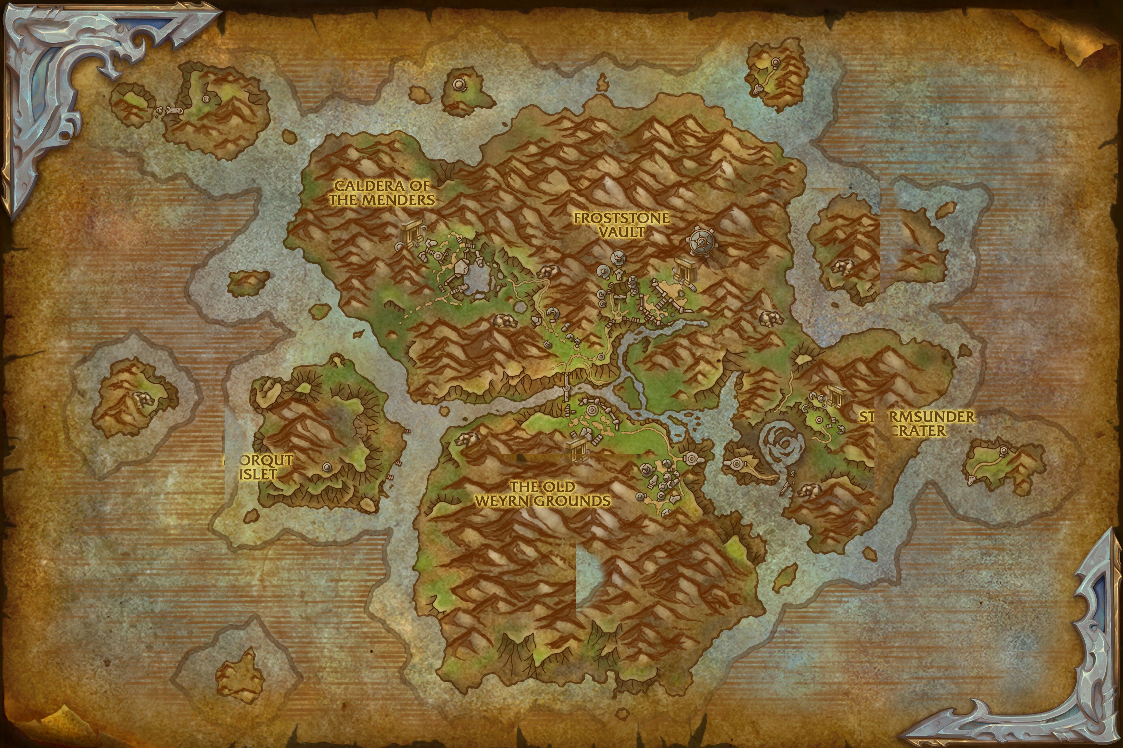 The Forbidden Reach map