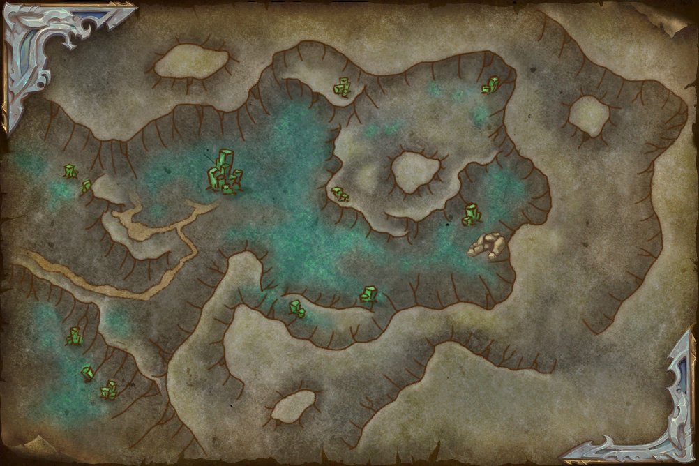 The Throughway map
