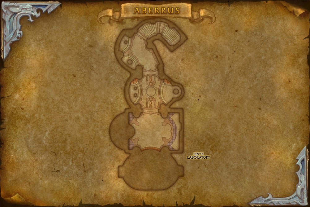 Aberrus, the Shadowed Crucible map
