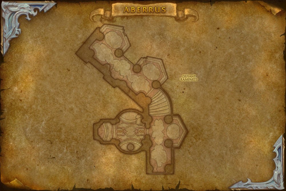 Aberrus, the Shadowed Crucible map