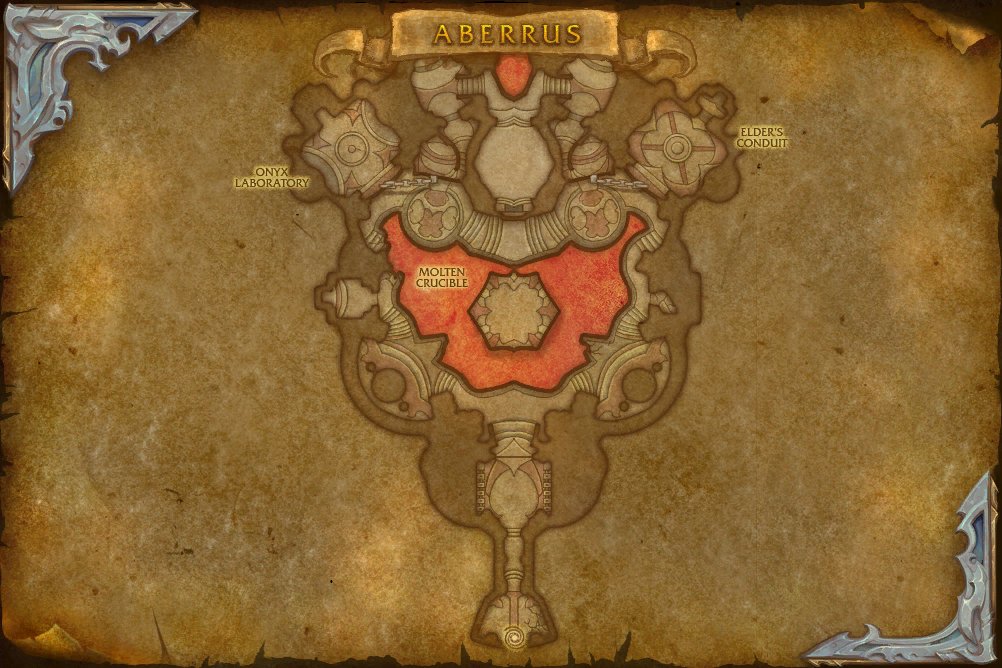Aberrus, the Shadowed Crucible map