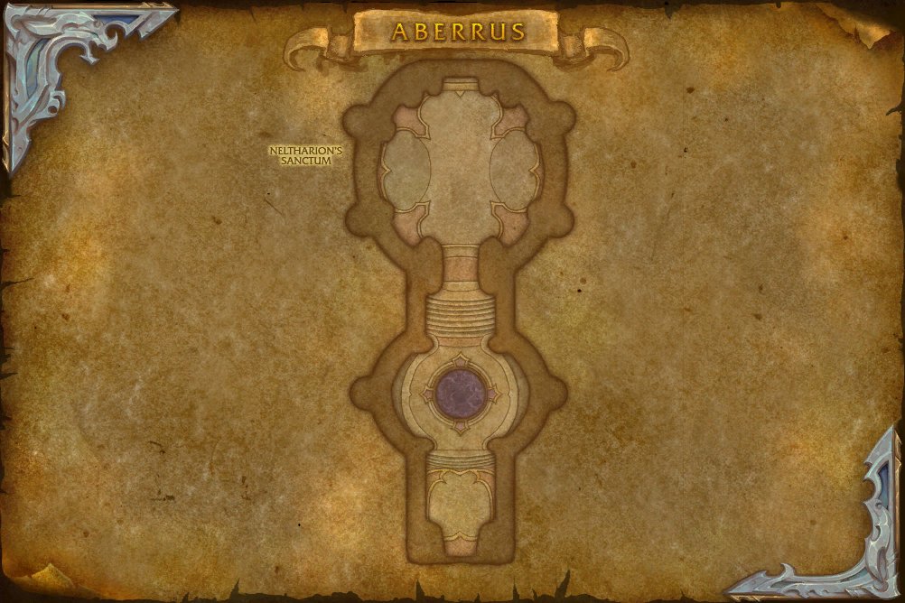 Aberrus, the Shadowed Crucible map