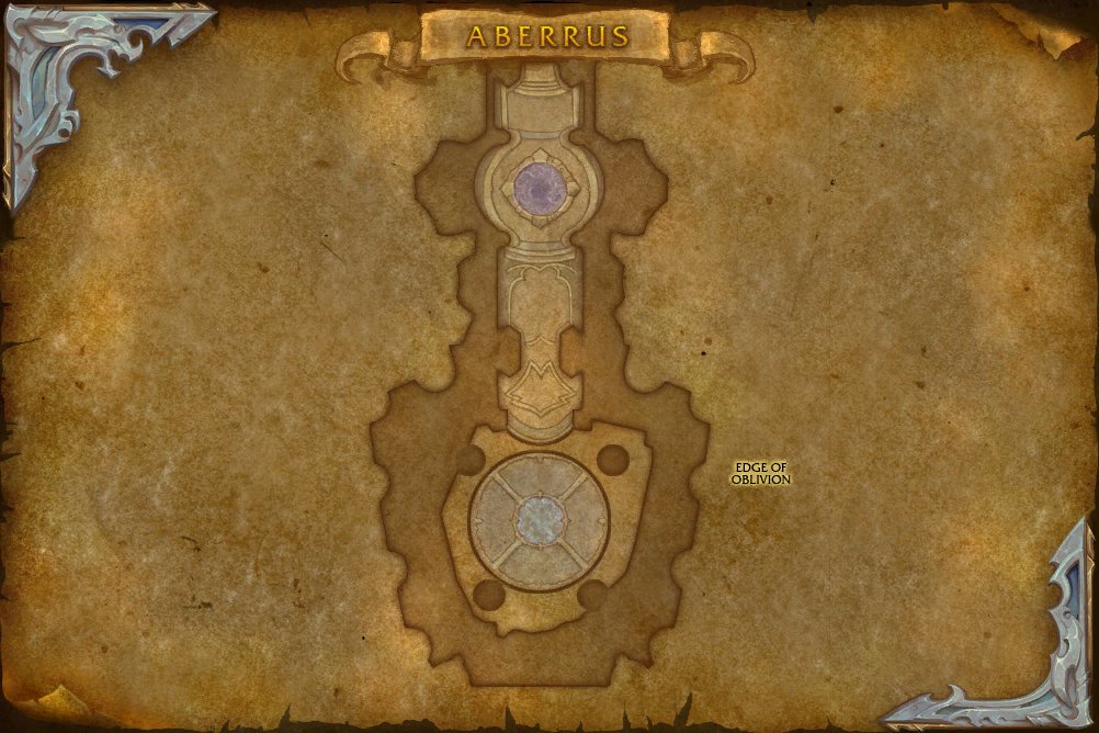Aberrus, the Shadowed Crucible map