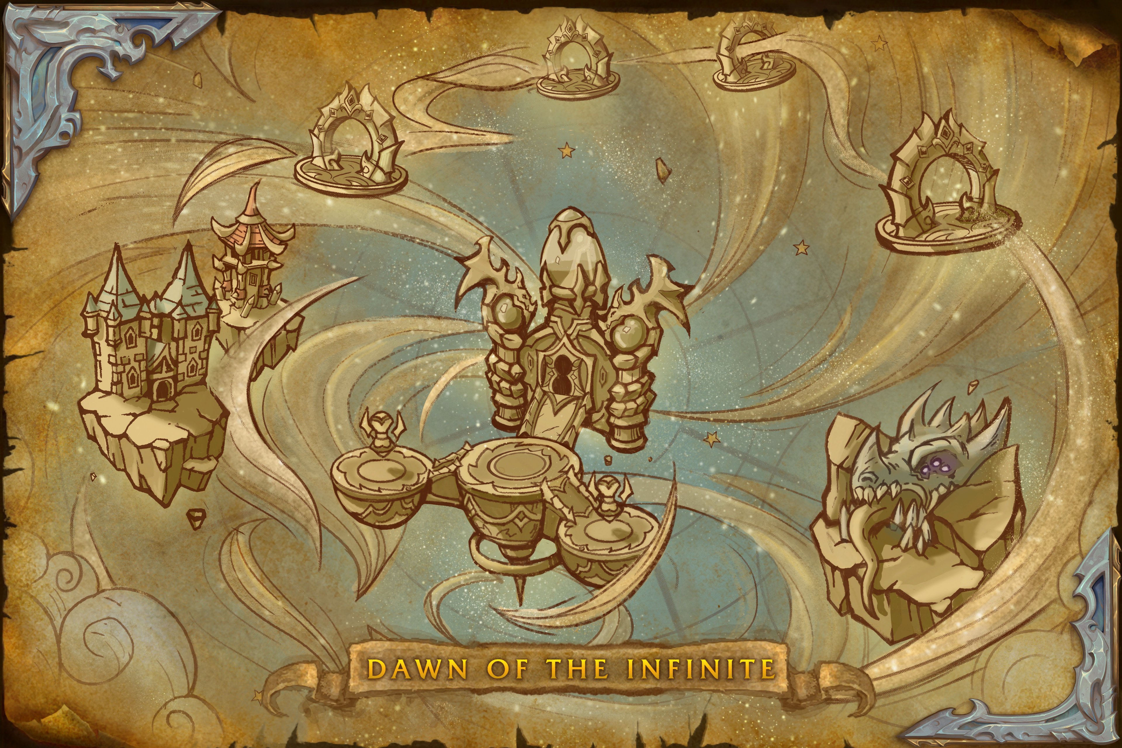 Dawn of the Infinite map