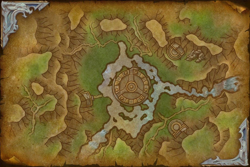 Tyrhold Reservoir map