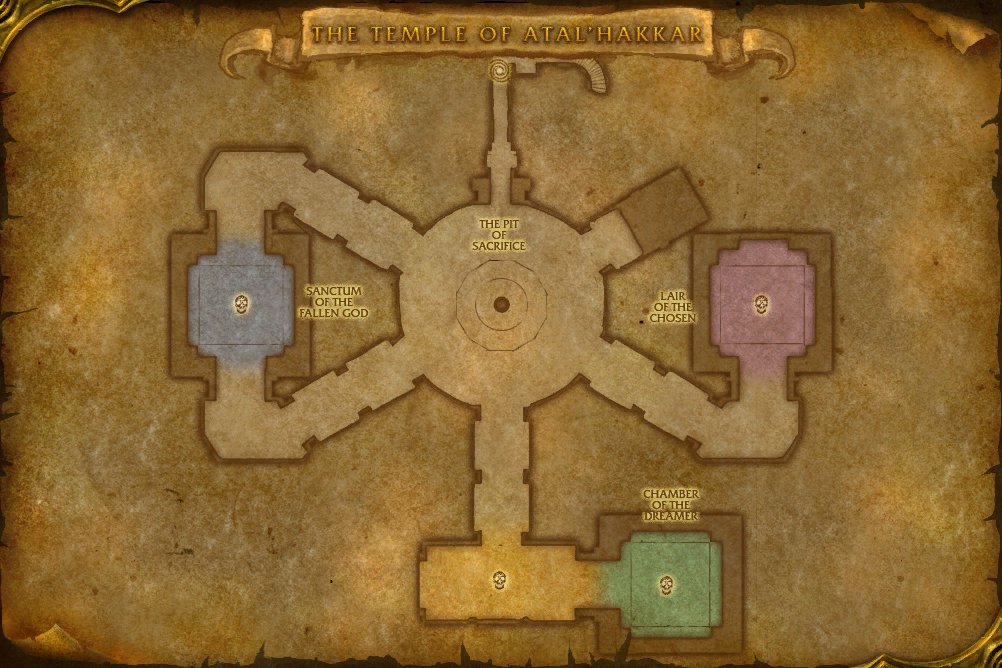 The Temple of Atal'Hakkar map
