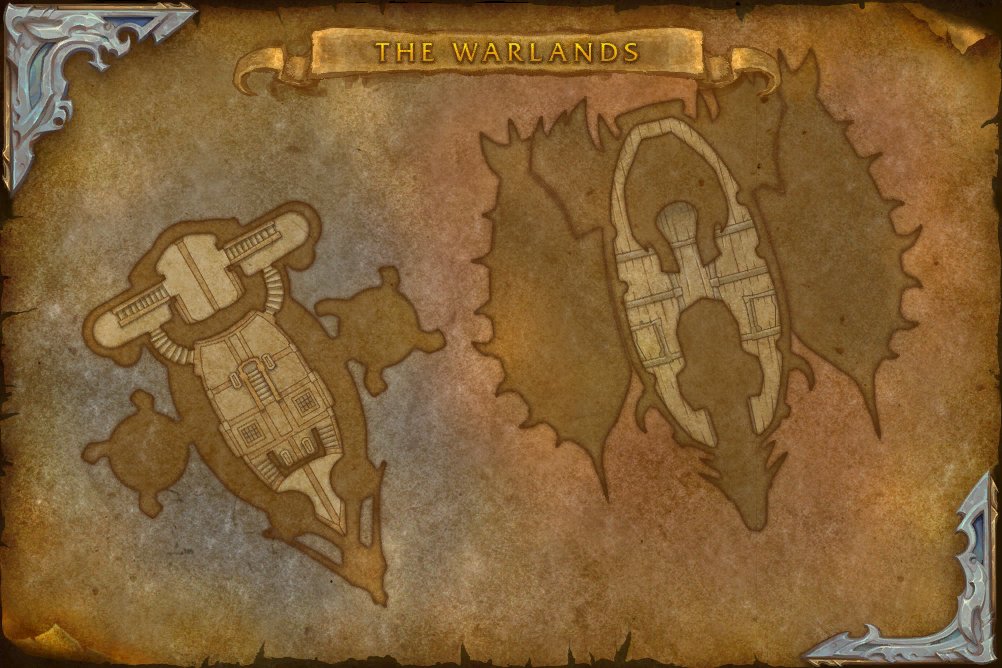 The Warlands map