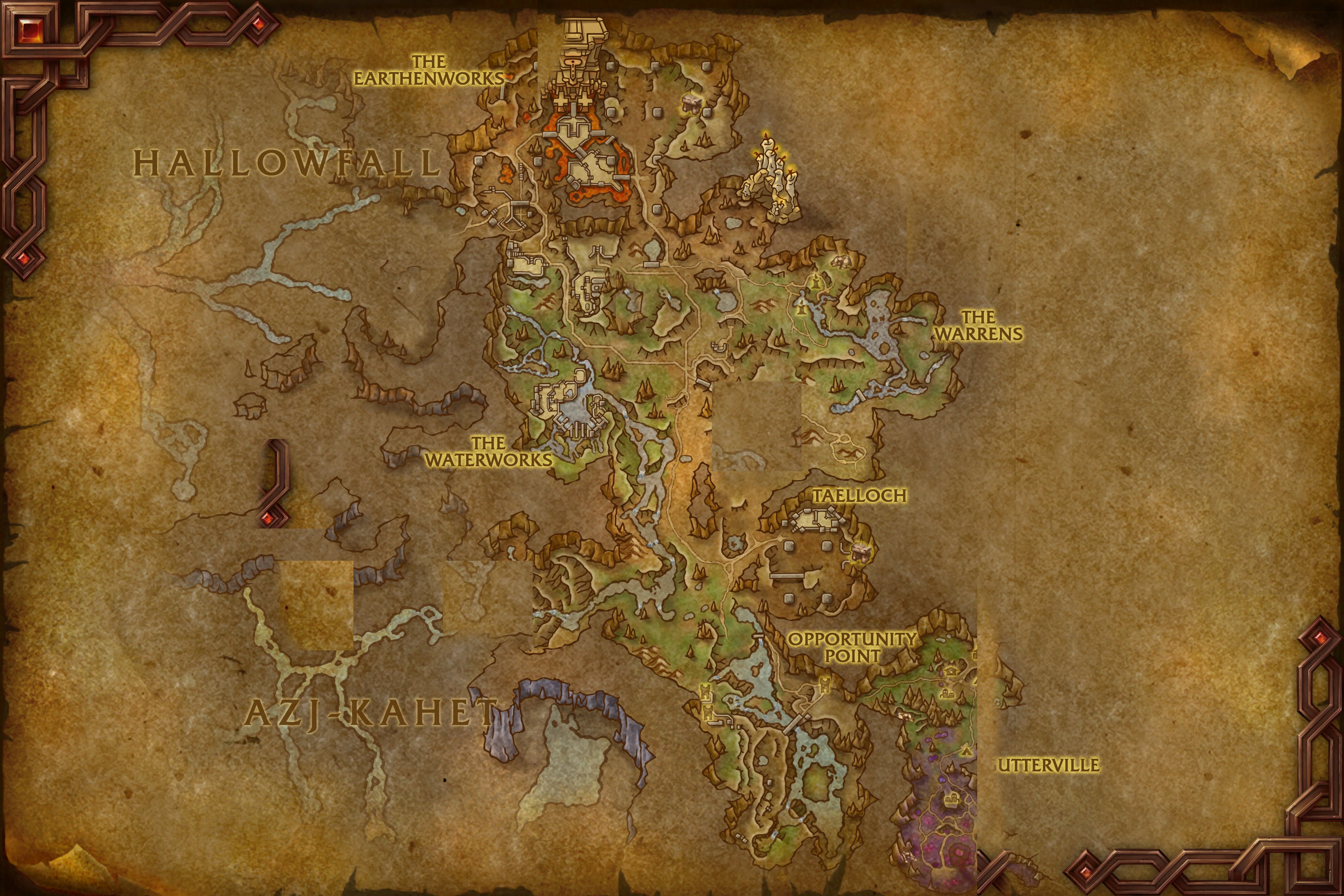 The Ringing Deeps map