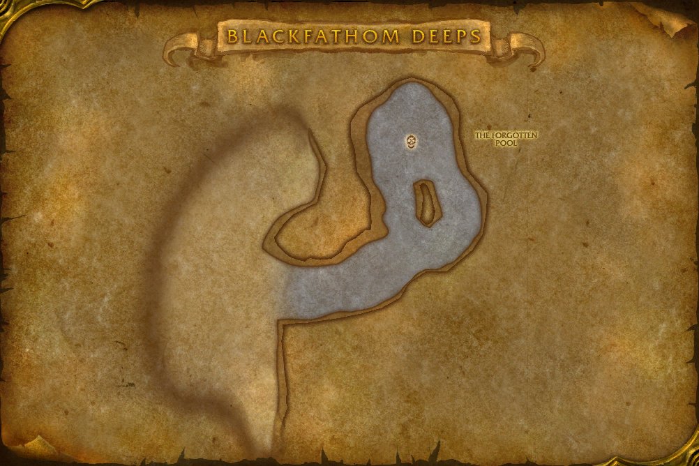 Blackfathom Deeps map