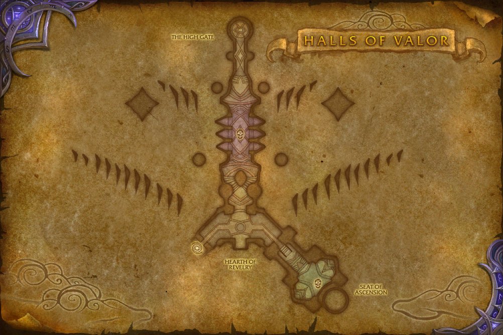 Halls Of Valor map