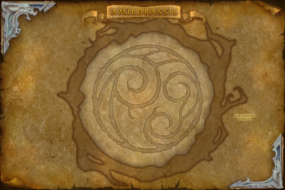 The Eastern Boughs map