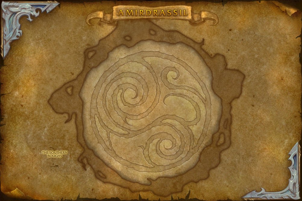 The Southern Boughs map