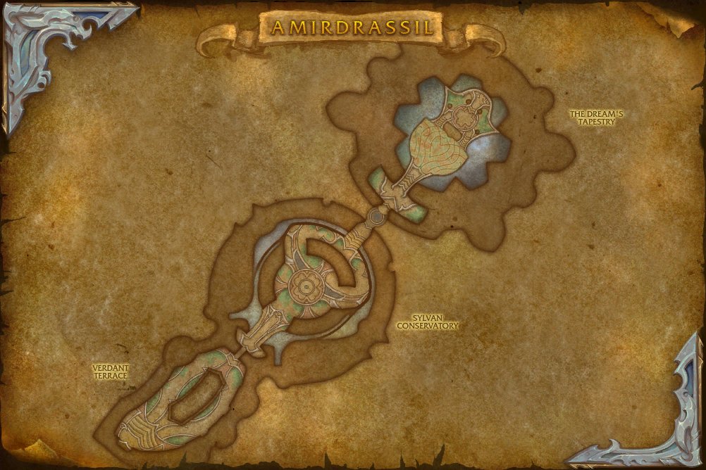 Amirdrassil map