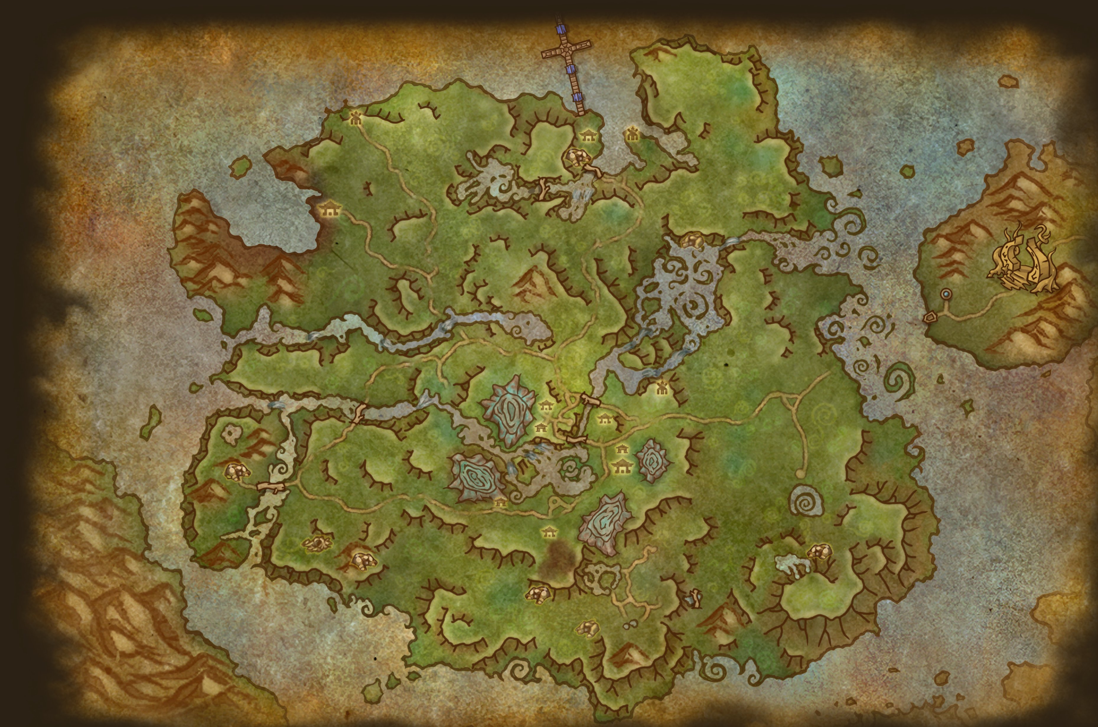 Amirdrassil map