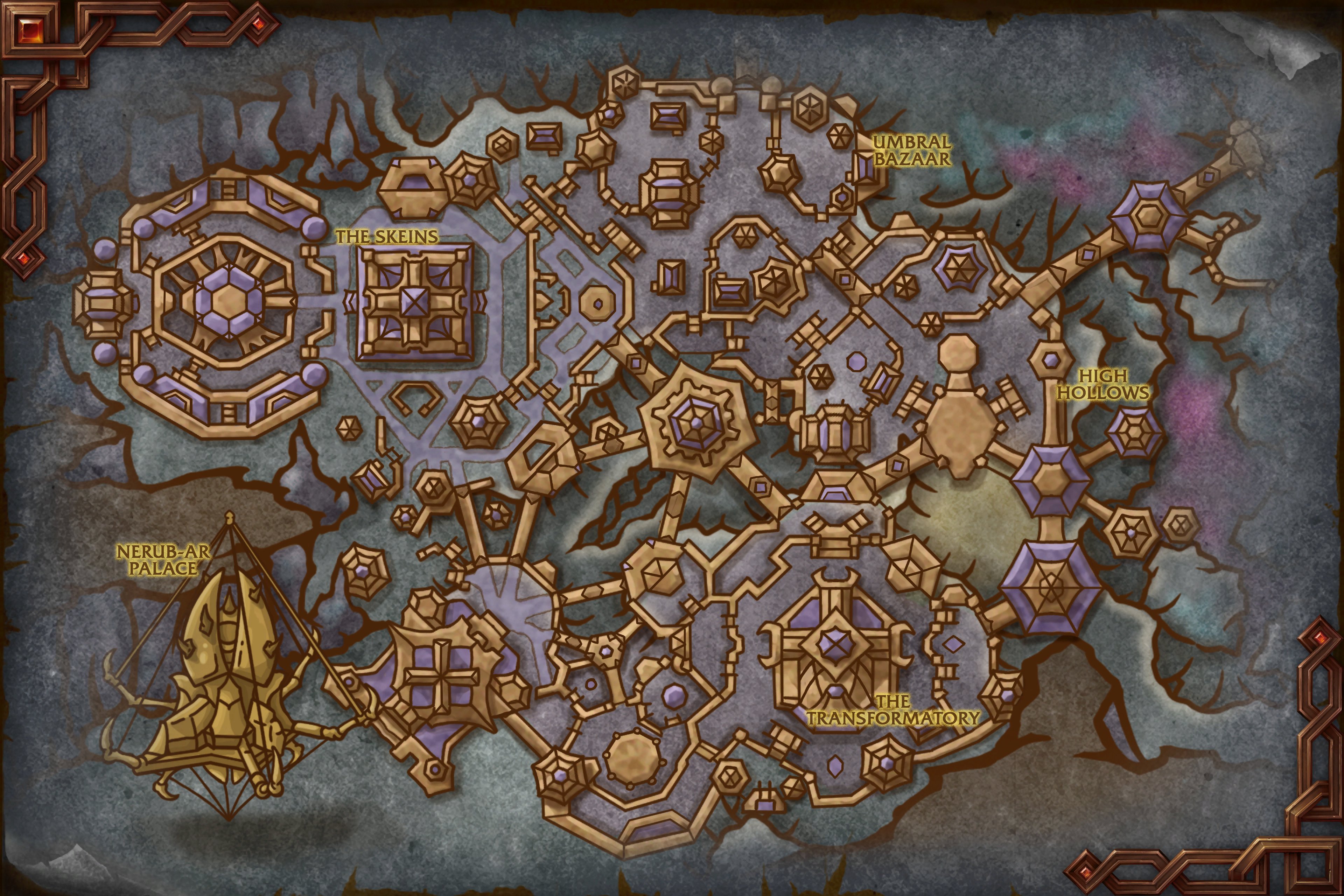 Azj' Kahet map