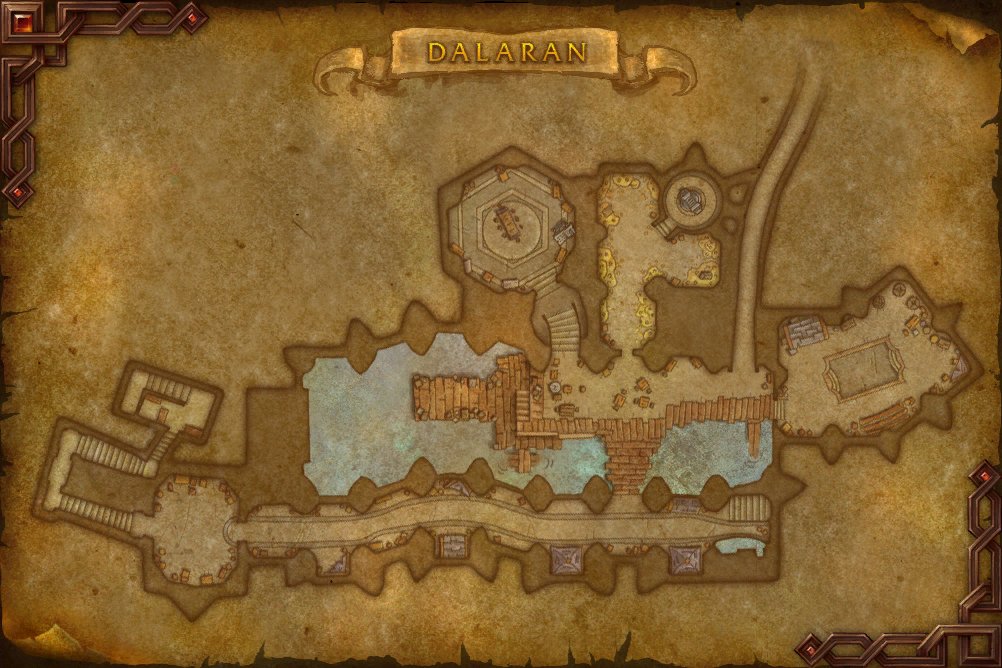 Dalaran map