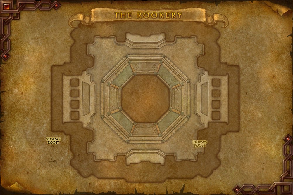The Rookery map