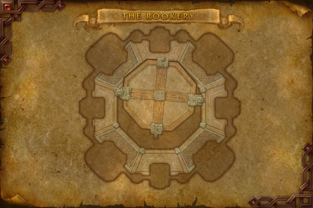 The Rookery map
