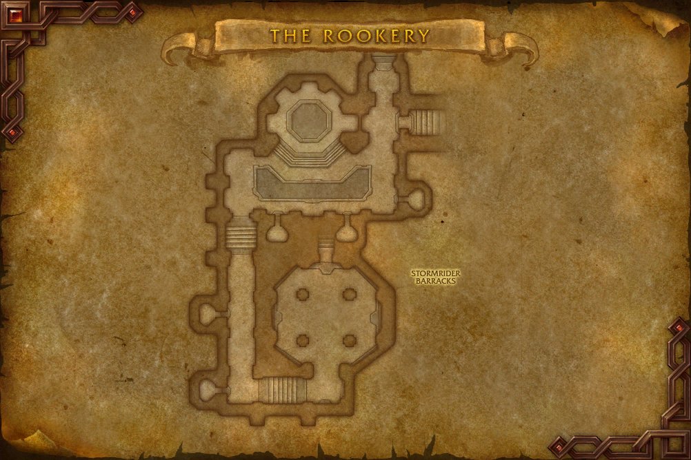 The Rookery map