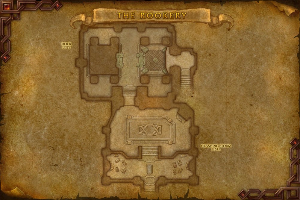 The Rookery map