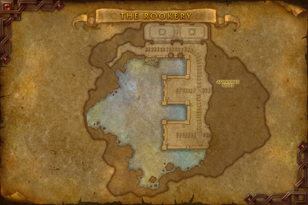The Rookery map