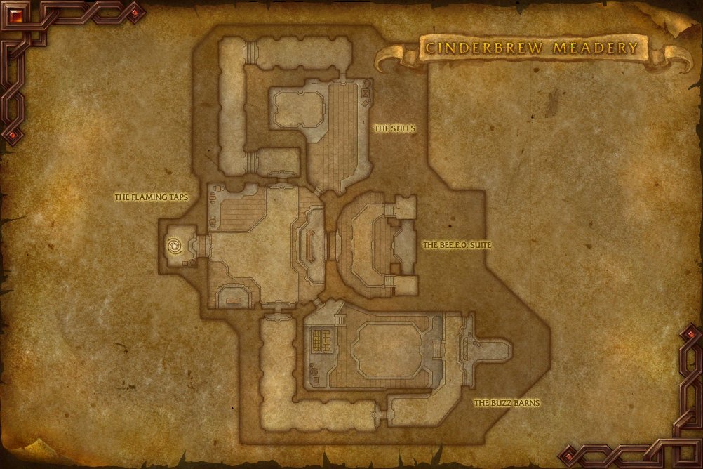 Cinderbrew Meadery map