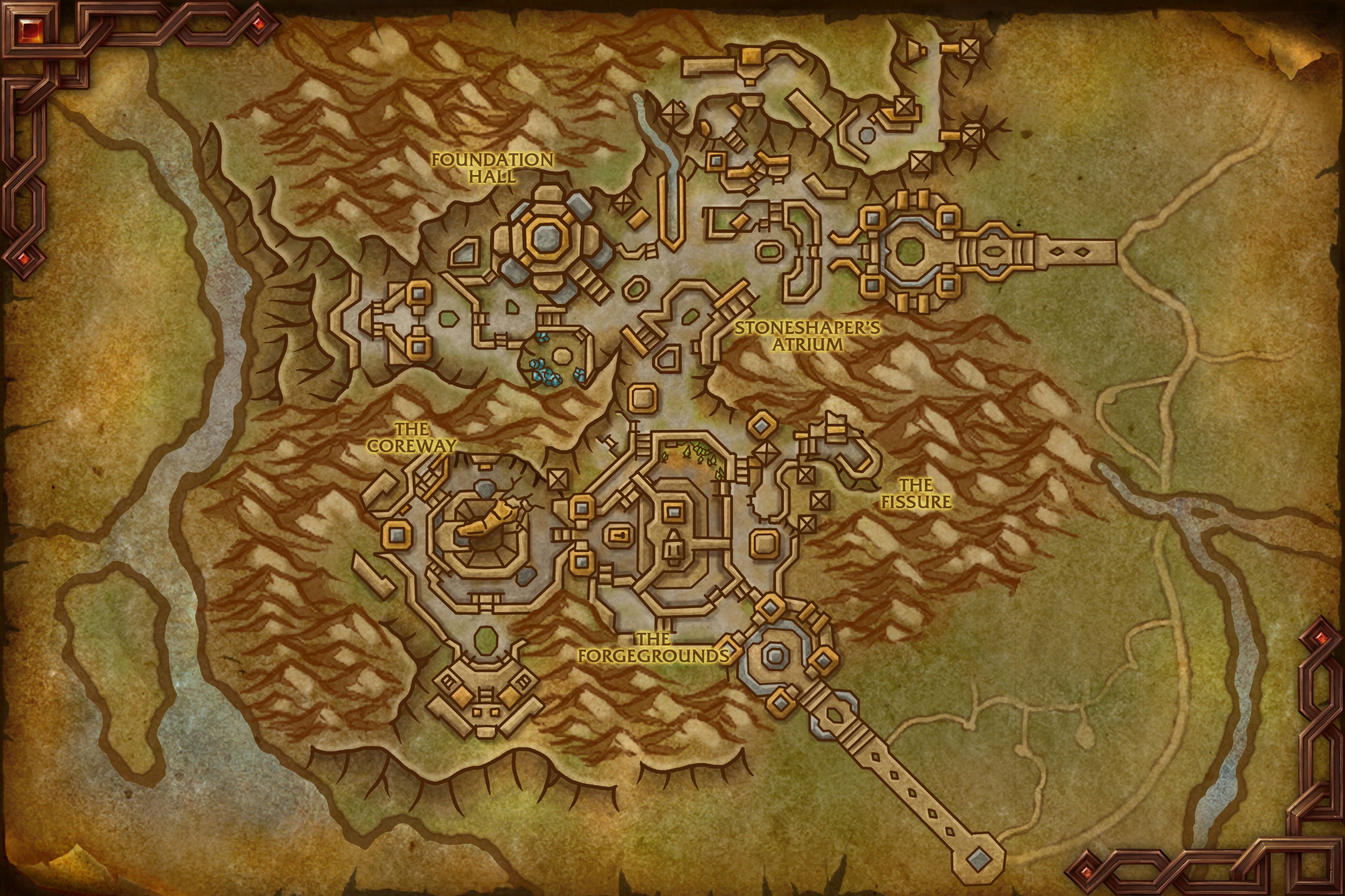 Dornogal map