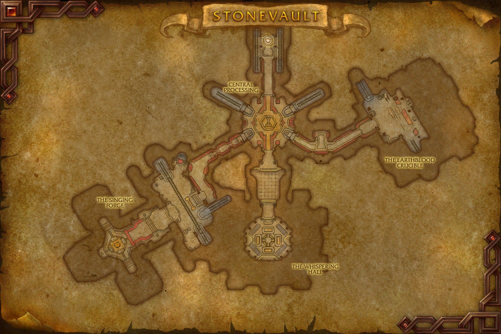 The Stonevault map