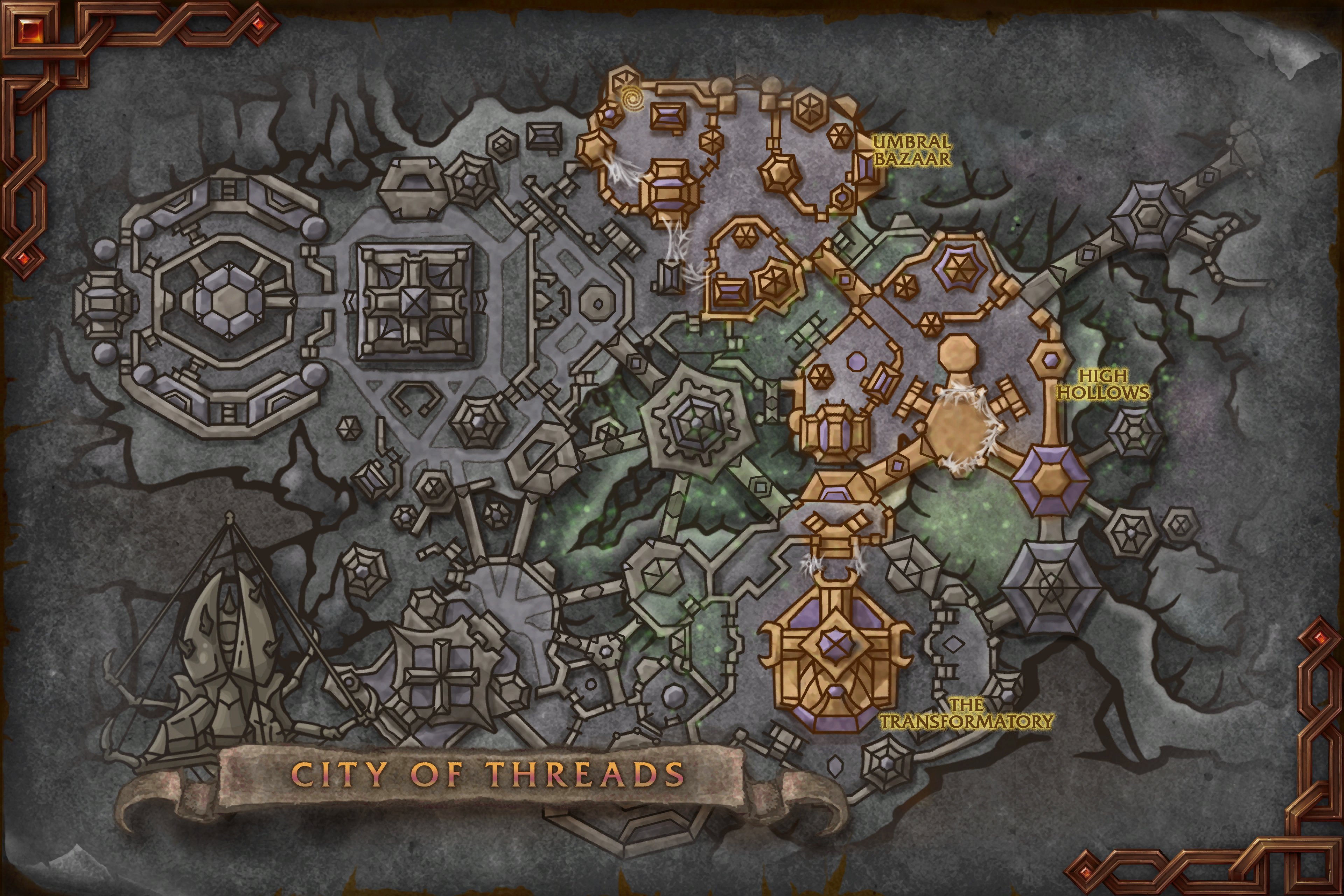City of Threads map