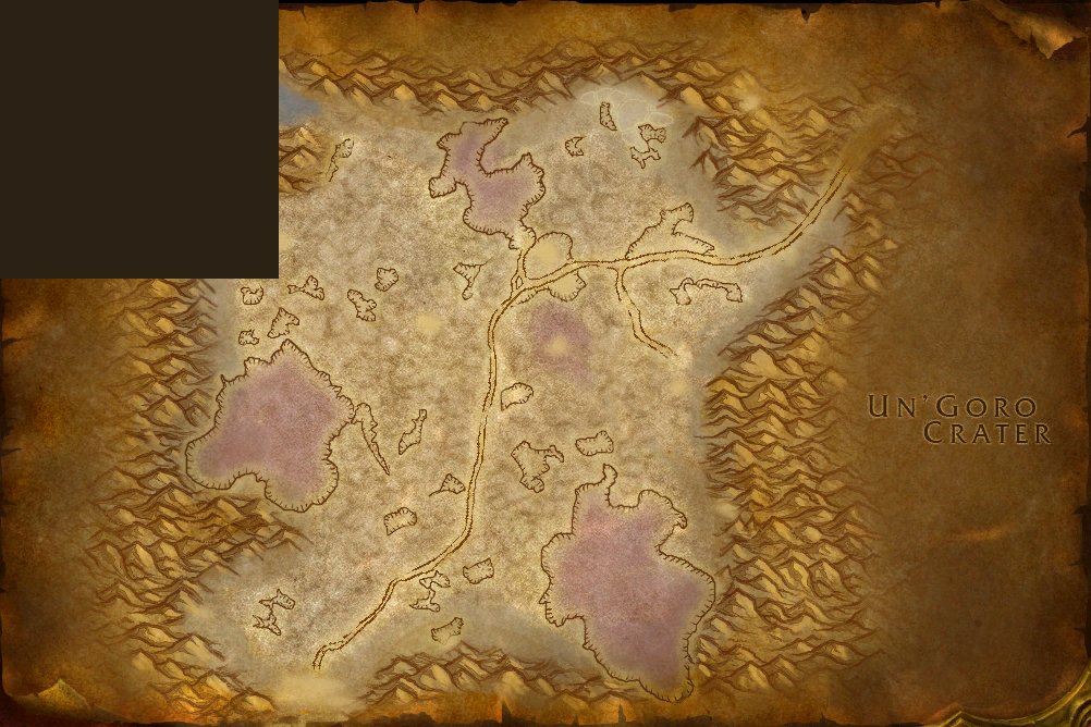 Silithus map
