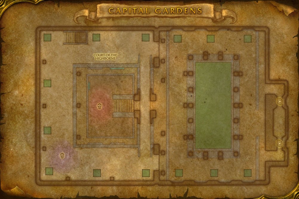 Dire Maul map