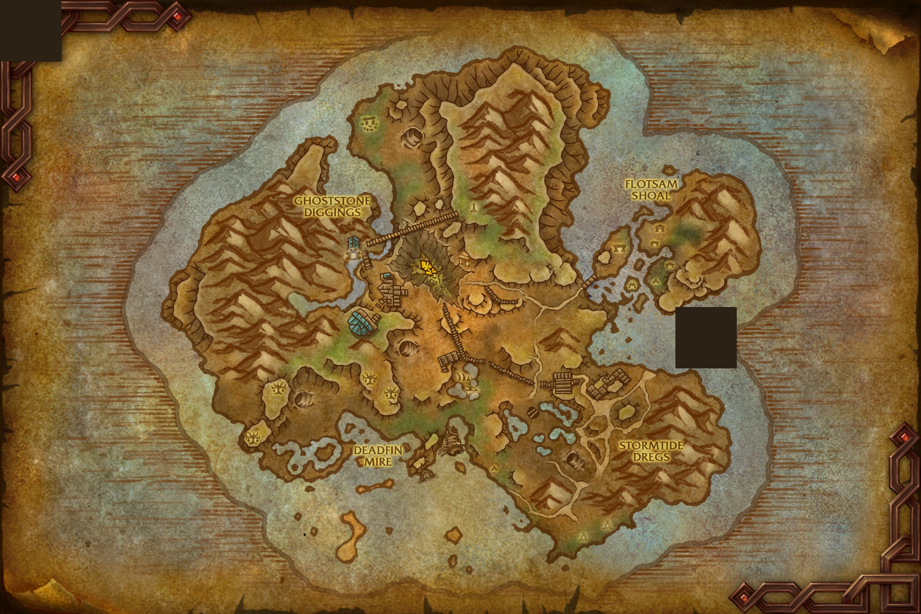 Siren Isle map