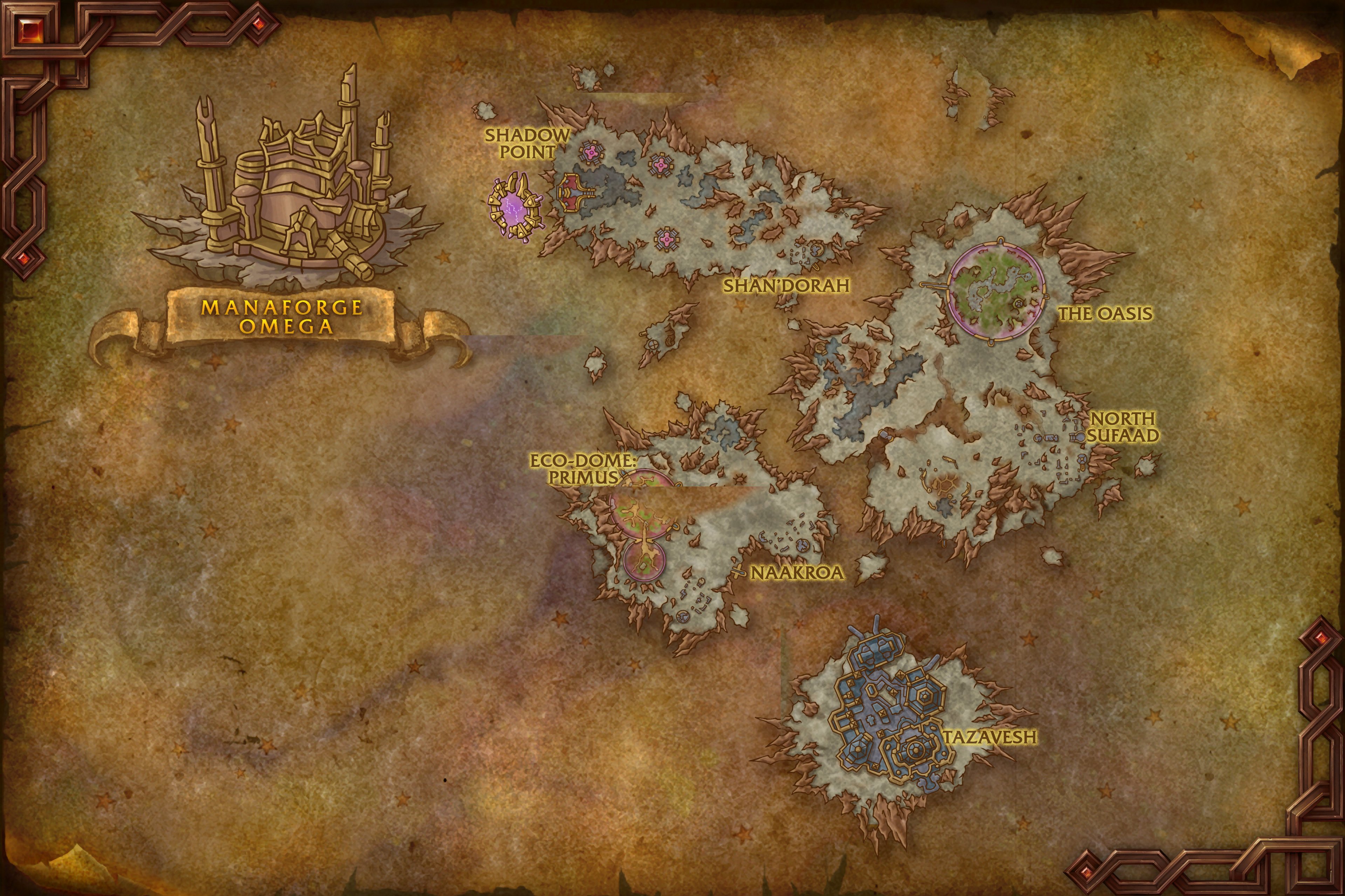 K'aresh map
