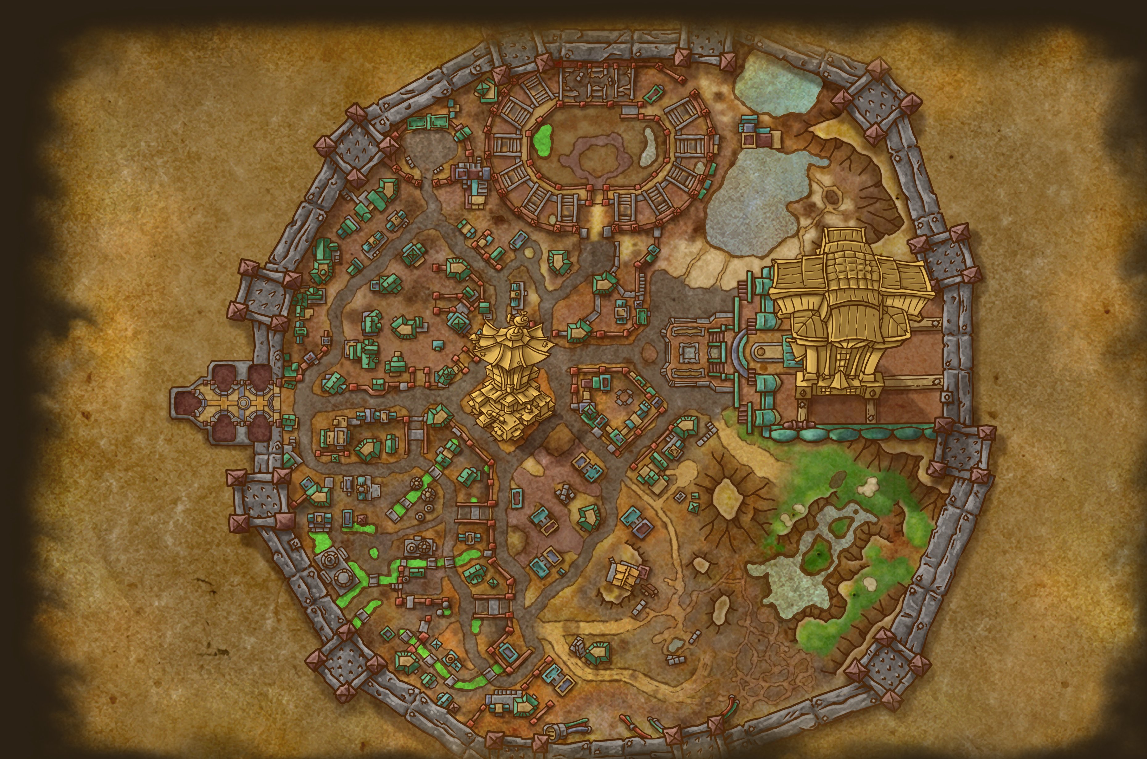 Undermine map
