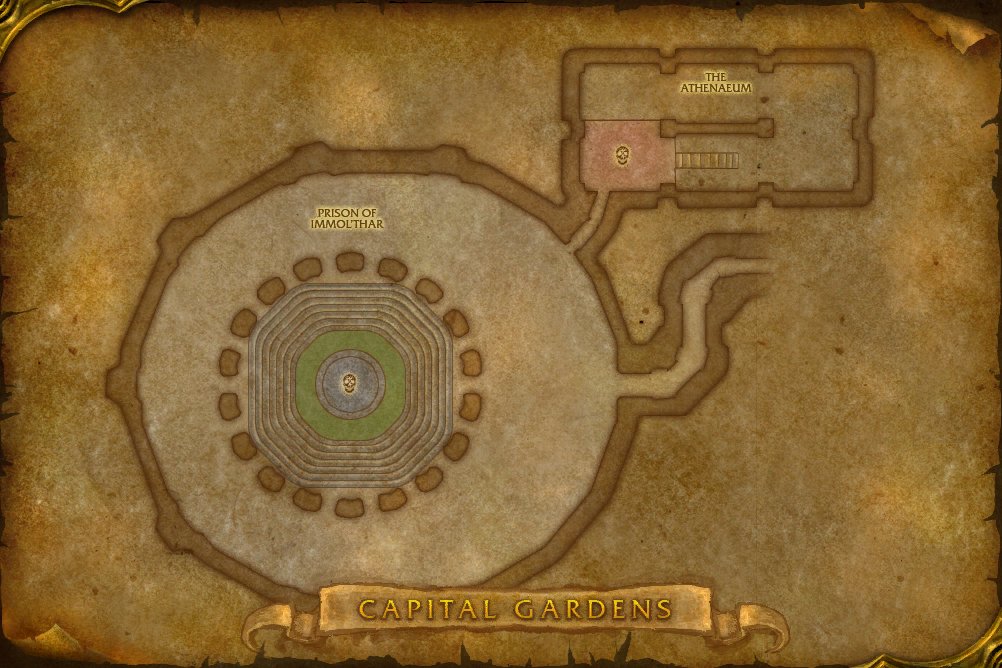 Dire Maul map