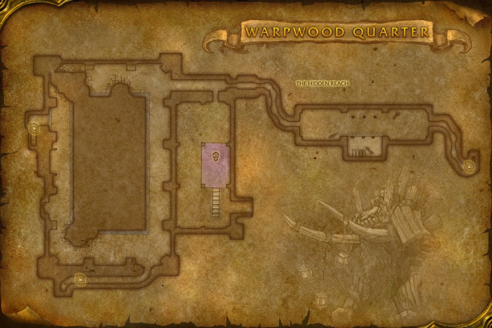 Dire Maul map