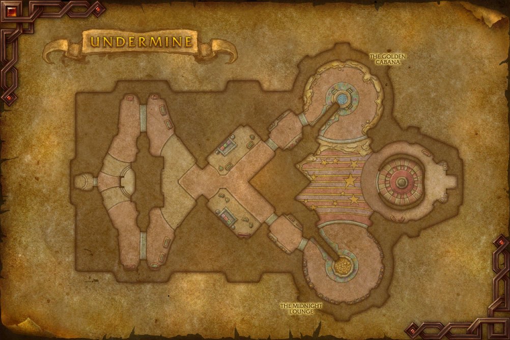 Undermine map