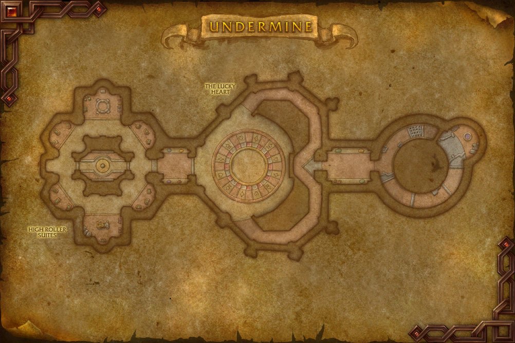 Undermine map