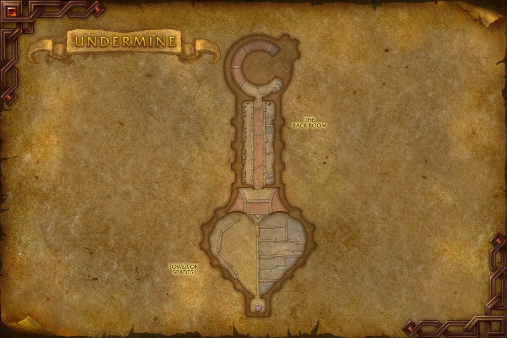 Undermine map