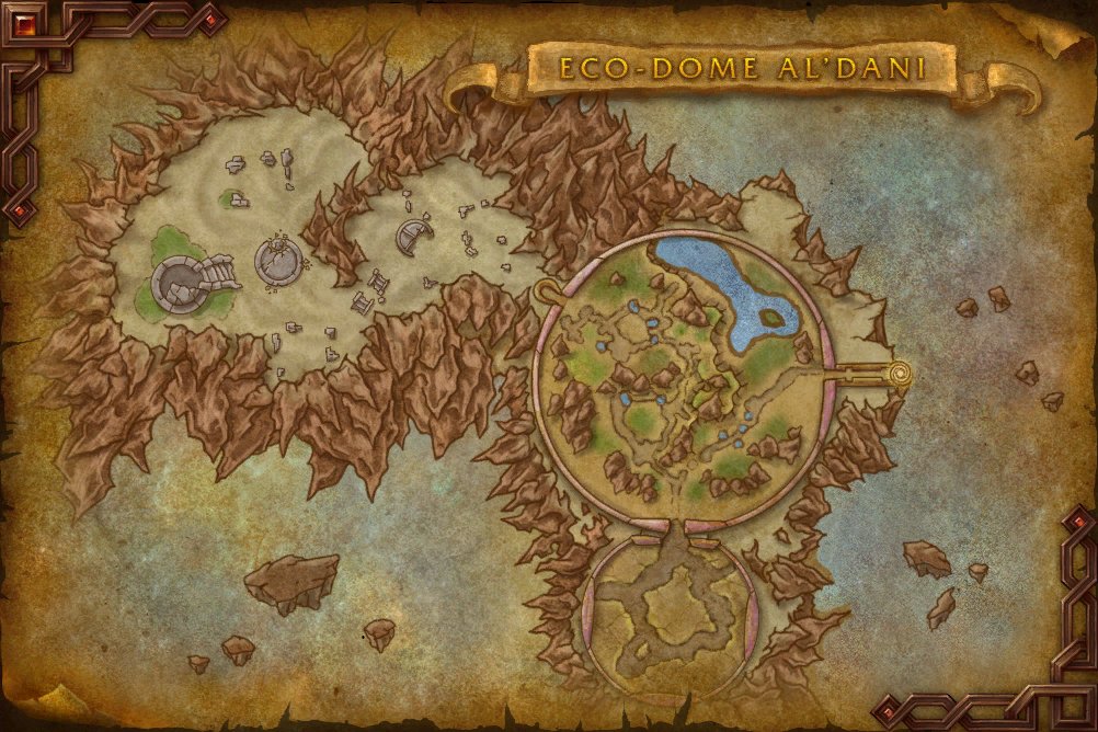 Eco-Dome Al'dani map