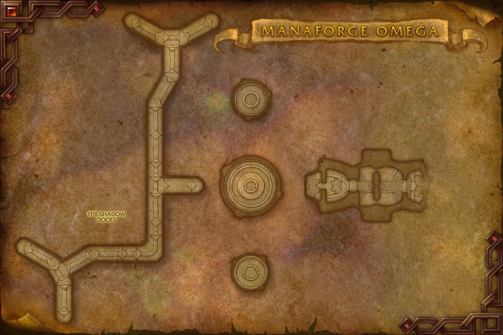 Manaforge Omega map