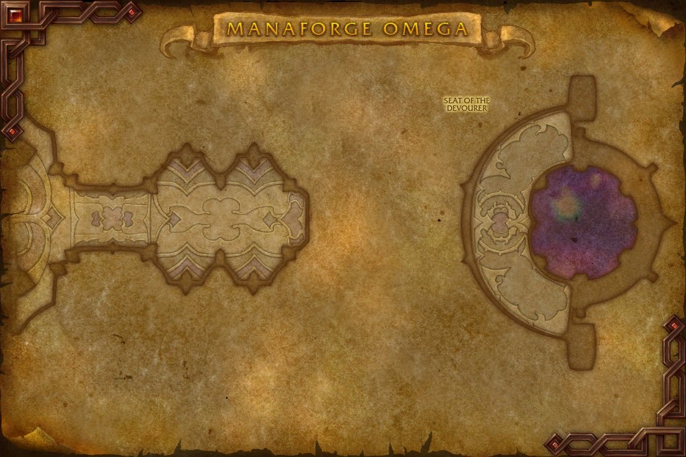 Manaforge Omega map