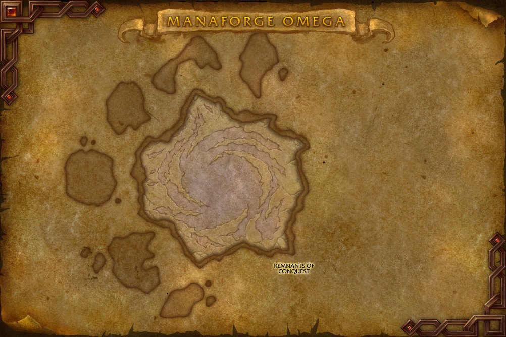Manaforge Omega map