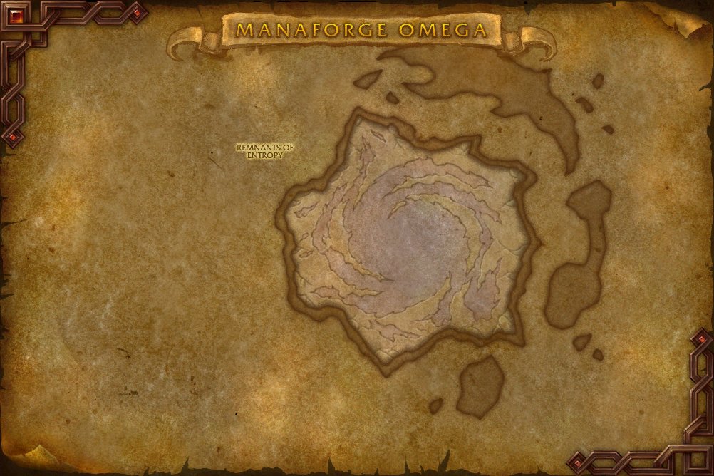 Manaforge Omega map