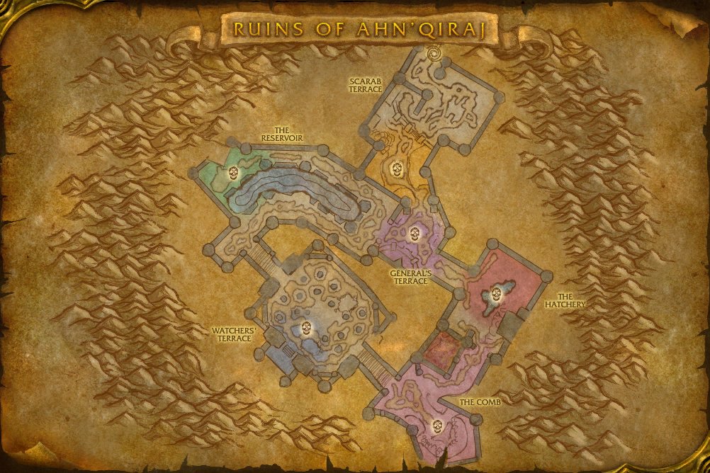 Ruins of Ahn'Qiraj map